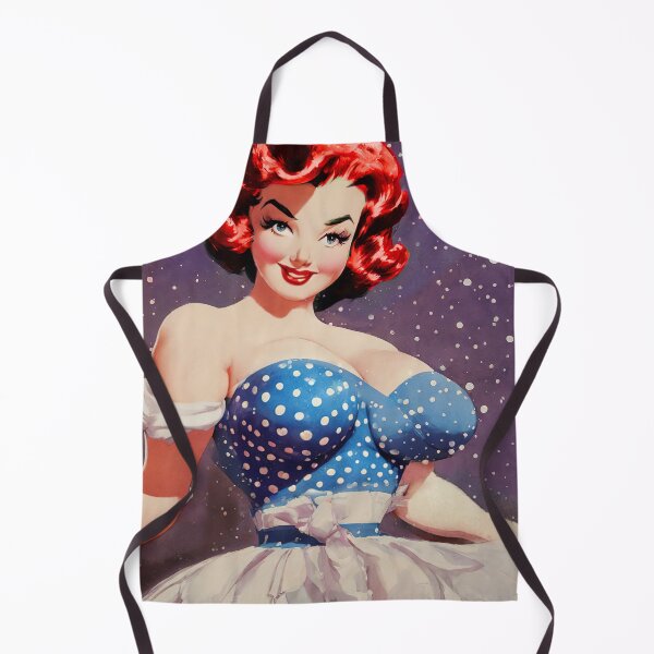 Item preview, Red Head Pinup Girl designed and sold by cutestpinups.