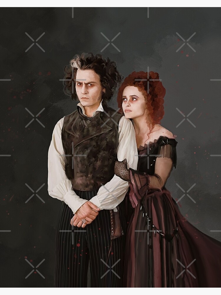 Sweeney Todd and hot Mrs. Lovett