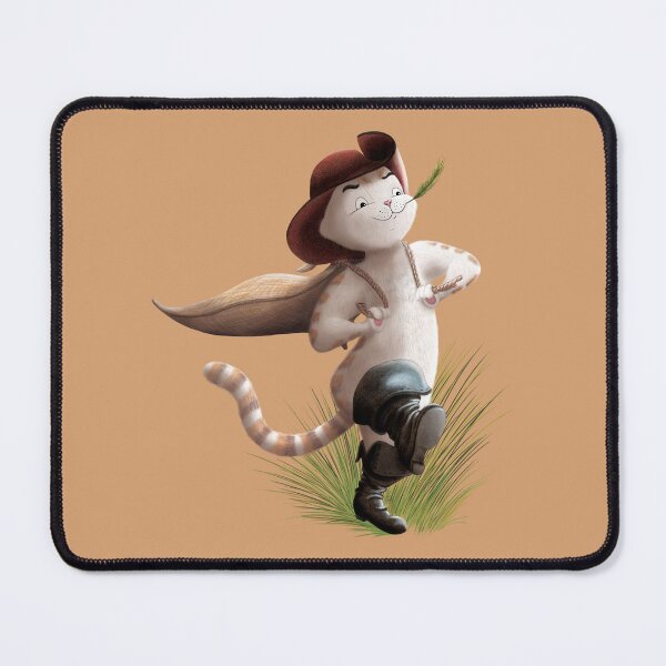 Item preview, Puss in Boots 1 on beige background designed and sold by Iris Créa.