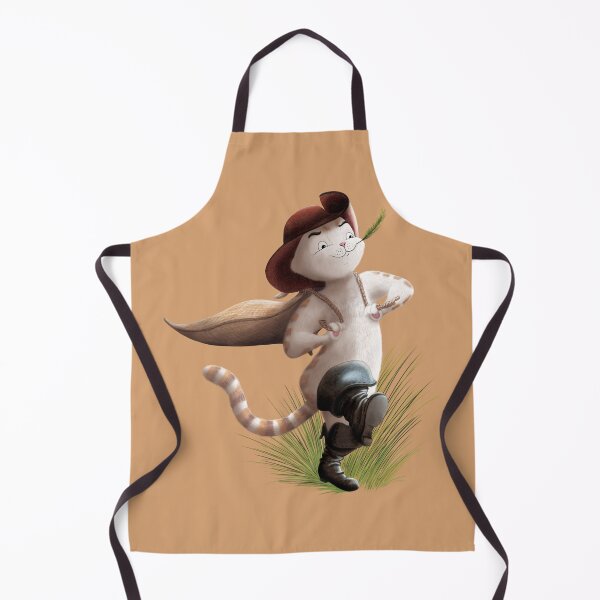 Item preview, Puss in Boots 1 on beige background designed and sold by Iris Créa.