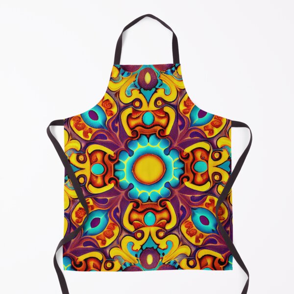 Item preview, Mystical Imagined Coarse Latin Pattern Digital Painting designed and sold by CodeAndColors.
