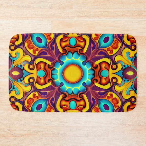 Item preview, Mystical Imagined Coarse Latin Pattern Digital Painting designed and sold by CodeAndColors.