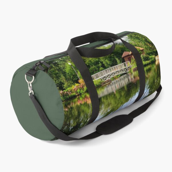 Item preview, The Bridge At Wellfield Botanic Gardens - IN designed and sold by Kathy Weaver.