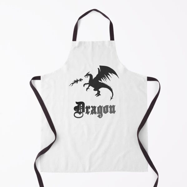 Item preview, dragon silhouette fire breathing lettering, cool dragon sayings designed and sold by Kirei-Lily.