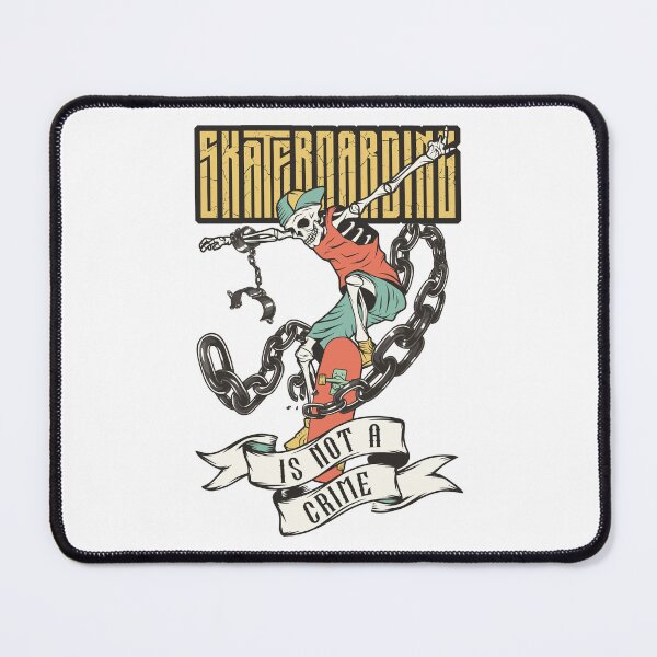 Item preview, Skateboarding Is Not A Crime designed and sold by OmmeDesigns.