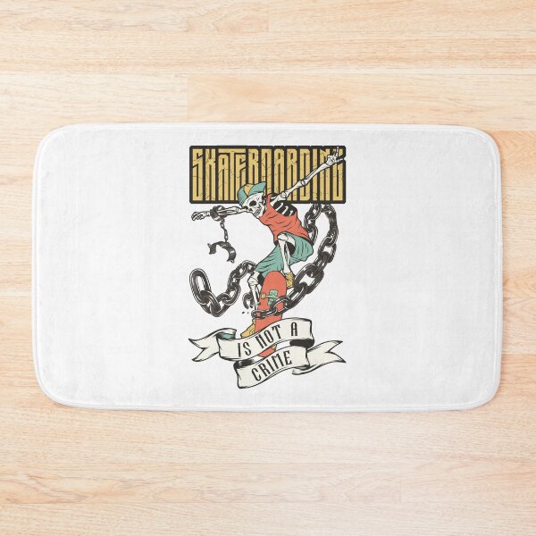 Item preview, Skateboarding Is Not A Crime designed and sold by OmmeDesigns.