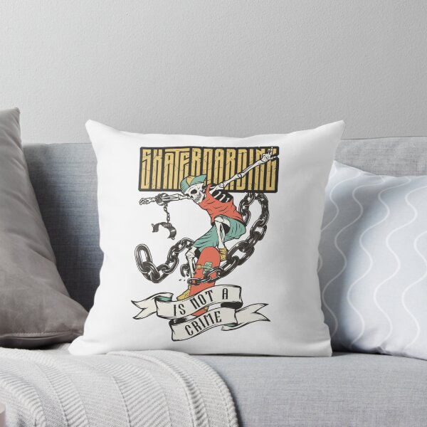 Item preview, Skateboarding Is Not A Crime designed and sold by OmmeDesigns.