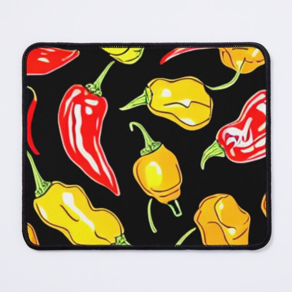 Item preview, Everything spicy pattern - Hot Peppers, Chilli, Piri-Piri designed and sold by Merigold.