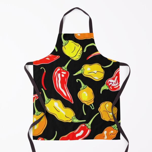 Item preview, Everything spicy pattern - Hot Peppers, Chilli, Piri-Piri designed and sold by Merigold.