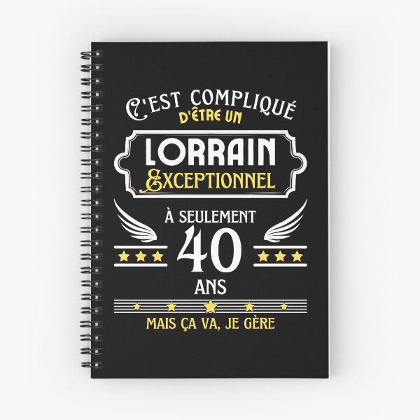 Item preview, Lorrain Man 40th Birthday gift designed and sold by RomualdGR.