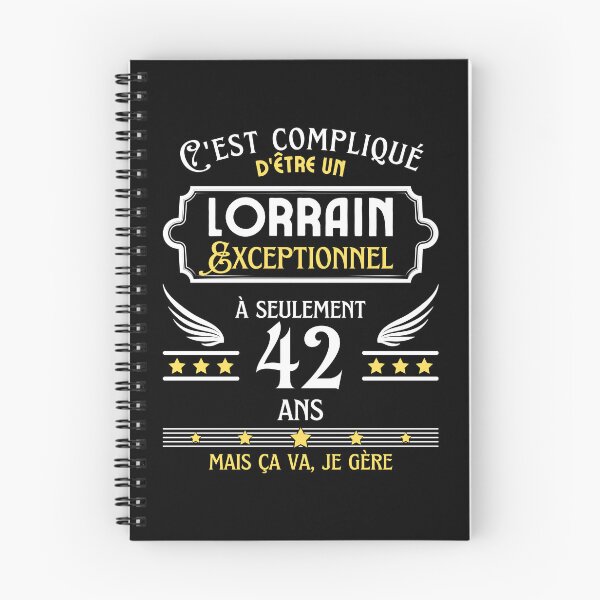 Item preview, Lorrain Man 42 Years Birthday Gift designed and sold by RomualdGR.