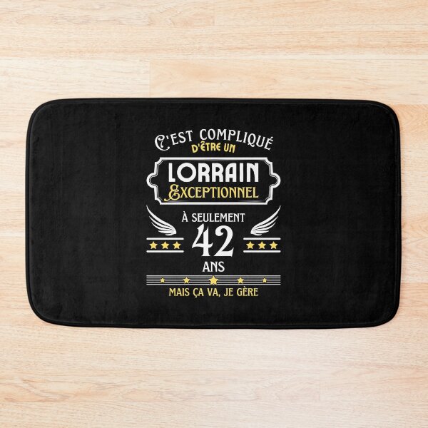 Item preview, Lorrain Man 42 Years Birthday Gift designed and sold by RomualdGR.