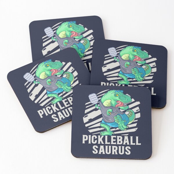Item preview, Pickleball Saurus T Rex Dinosaur with Pickleball Paddle Dinking Problem Pickleball Humor Apparel designed and sold by grinta2021.