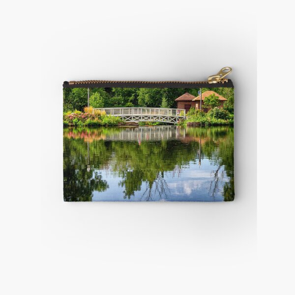 Item preview, The Bridge At Wellfield Botanic Gardens - IN designed and sold by Kathy Weaver.