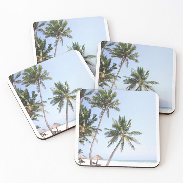 Item preview, Palm trees on a beach designed and sold by Rose Boyd.