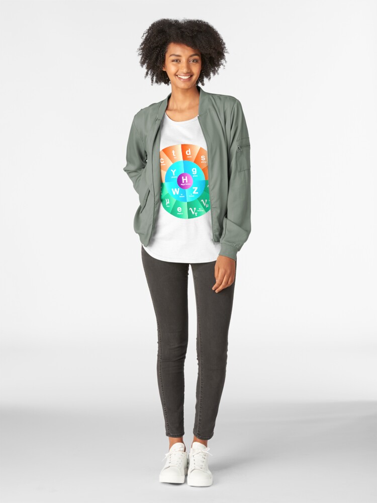 Alternate view of The Standard Model of Particle Physics Premium Scoop T-Shirt