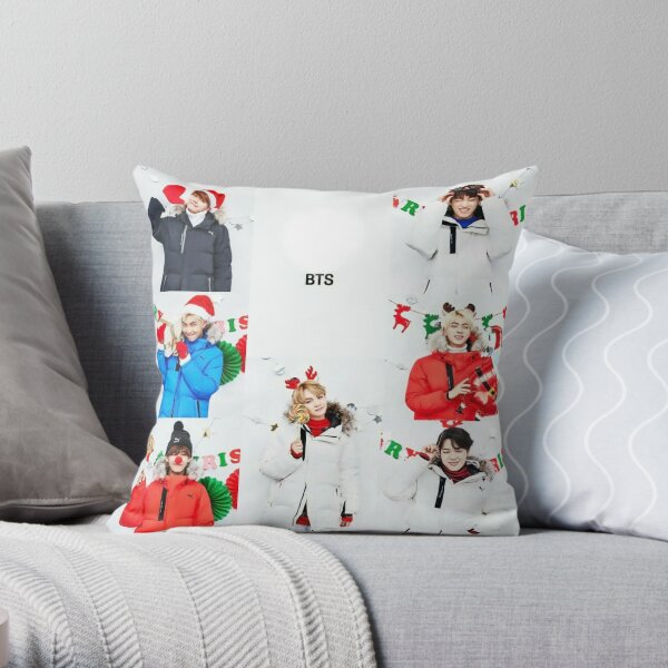 KPOP BTS 40x40cm Linen Pillow Case Cushion Case Bts Bangtan EXO Wanna One  K-pop Pillow Cover Perfect Christmas Gift Holiday Gift 