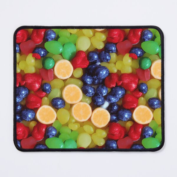 Item preview, Seamless pattern of candies and fruits designed and sold by angelisart.