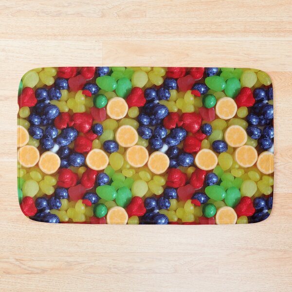 Item preview, Seamless pattern of candies and fruits designed and sold by angelisart.