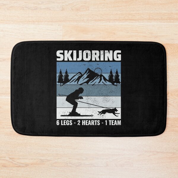 Item preview, Dog Skijoring Extreme Winter Sport Ski Race Racing designed and sold by CuteDesigns1.