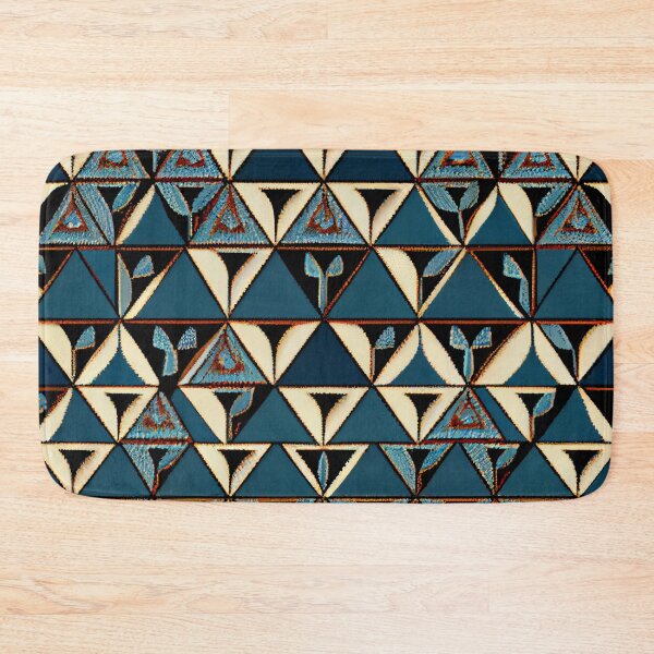 Artikelvorschau, Triangular Scandifornian Pattern Digital Painting entworfen und verkauft von CodeAndColors.