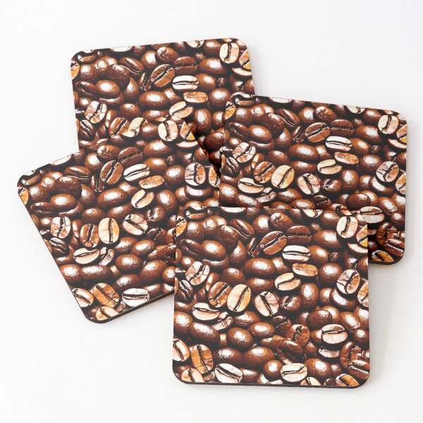 Item preview, Seamless pattern of coffee beans designed and sold by angelisart.