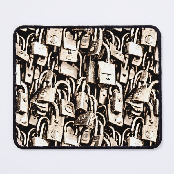 Item preview, Seamless pattern of locks designed and sold by angelisart.