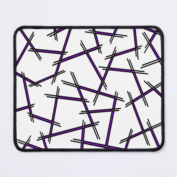 Item preview, Abstract geometric pattern - purple designed and sold by K.S ART.