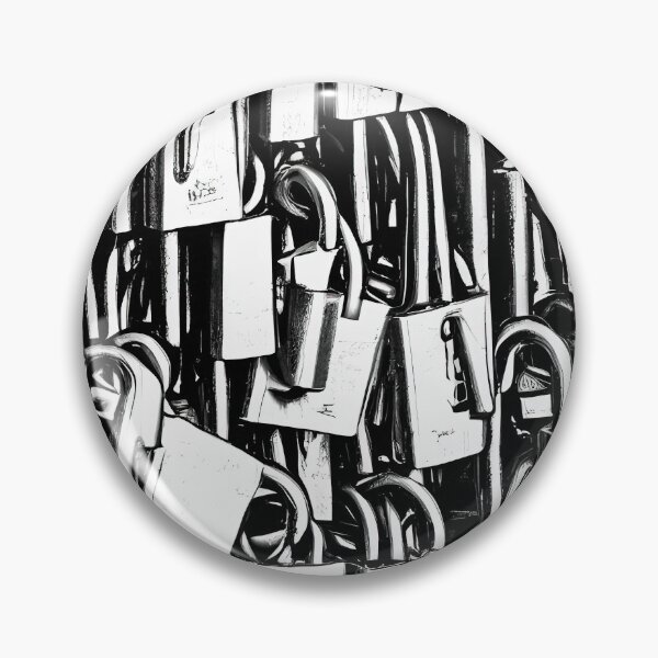 Item preview, Seamless pattern of locks No2 designed and sold by angelisart.