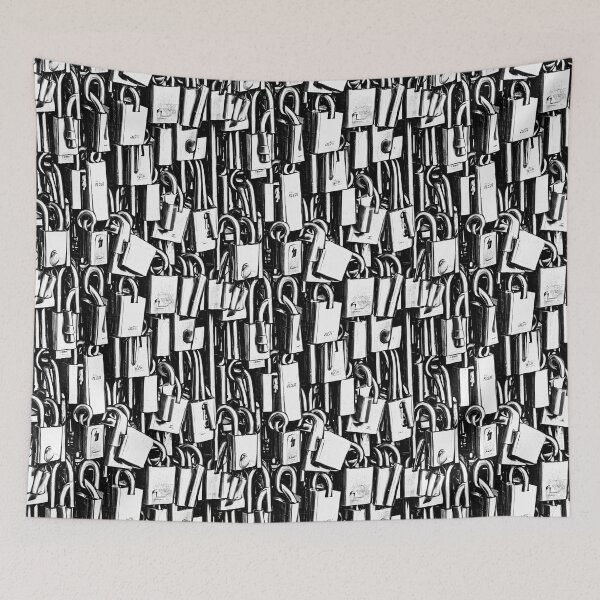 Item preview, Seamless pattern of locks No2 designed and sold by angelisart.