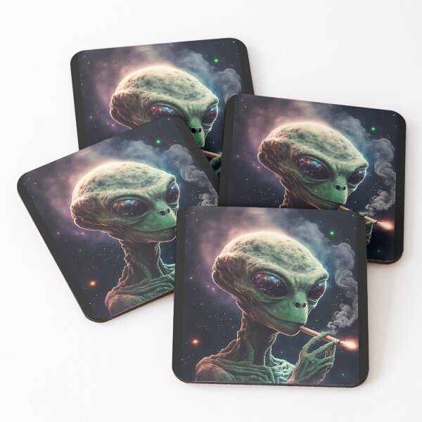 Item preview, Smoker Alien designed and sold by Dandy-Daddy.