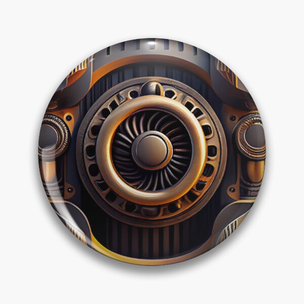 Artikelvorschau, Bold Smooth Industrial Pattern Digital Painting entworfen und verkauft von CodeAndColors.