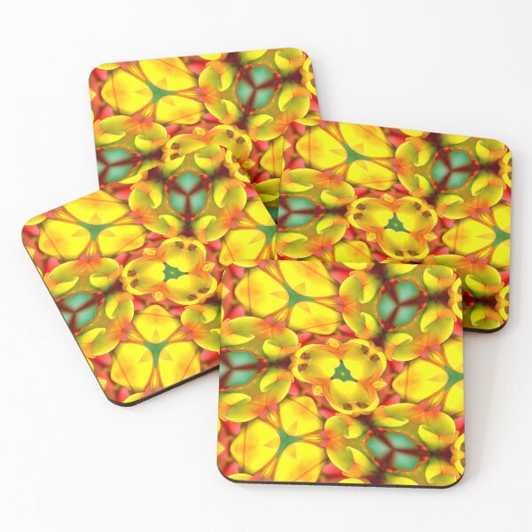 Item preview, Bright Yellow Flower Pattern designed and sold by Patternflower.