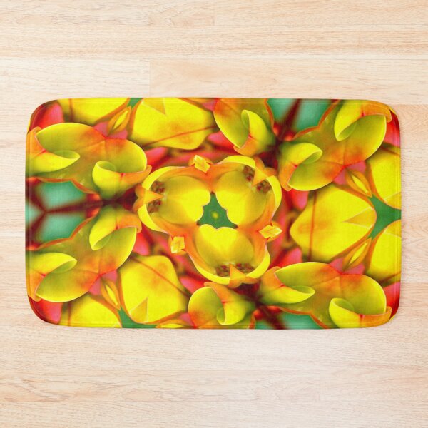 Item preview, Bright Yellow Flower Pattern designed and sold by Patternflower.