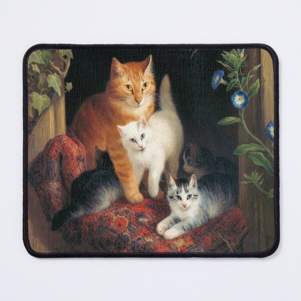Item preview, Cat with Kittens designed and sold by professorguru.