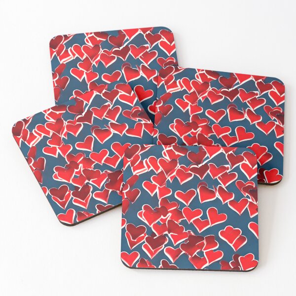 Item preview, Seamless pattern of hearts No3 designed and sold by angelisart.