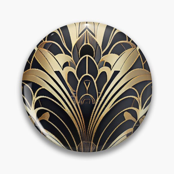 Artikelvorschau, Grand Delicate Art Deco Pattern Digital Painting entworfen und verkauft von CodeAndColors.