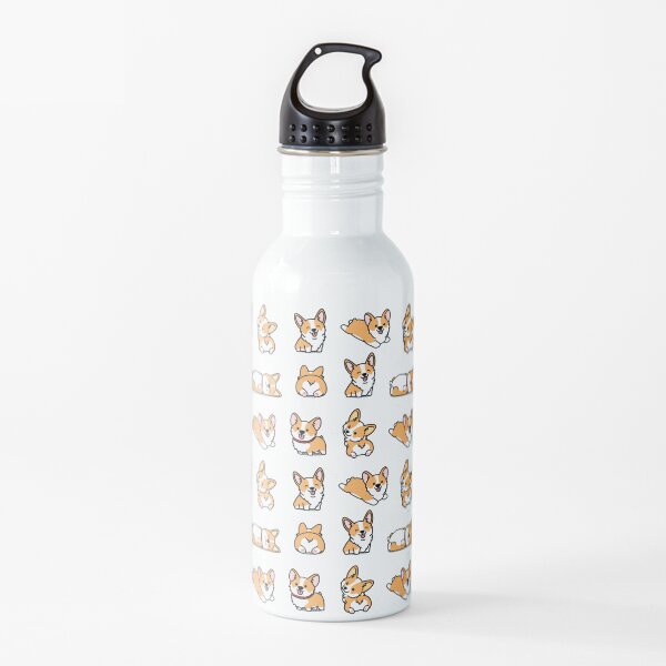 Kawaii Corgi Water Bottle