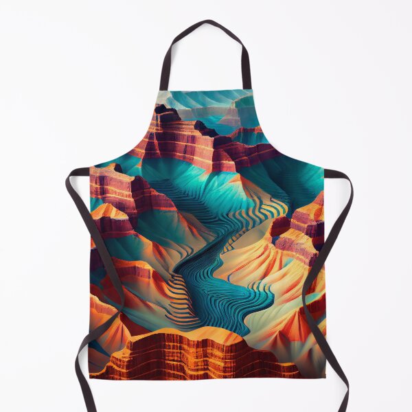 Artikelvorschau, Grand Canyon Pattern Digital Painting entworfen und verkauft von CodeAndColors.