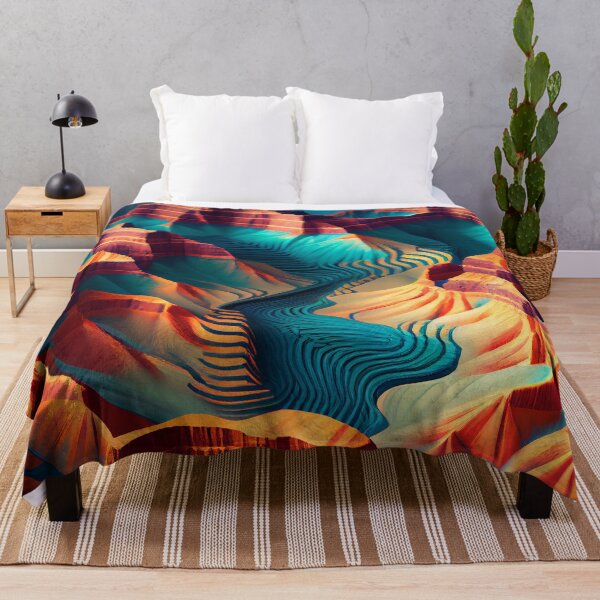 Artikelvorschau, Grand Canyon Pattern Digital Painting entworfen und verkauft von CodeAndColors.