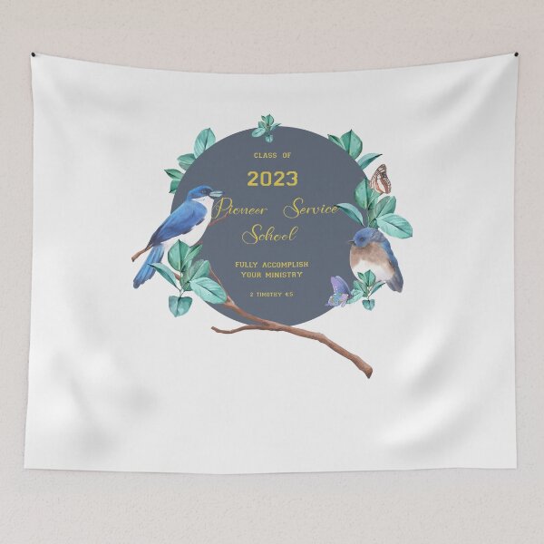 Item preview, PIONEER SERVICE SCHOOL 2023 Spiral Notebook designed and sold by crafts-gift.