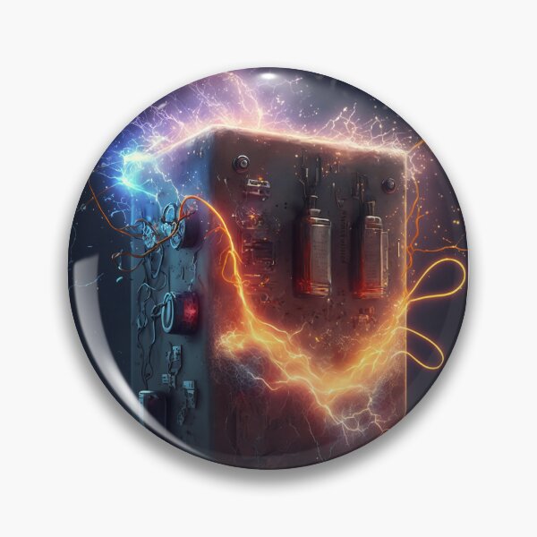 Item preview, High Voltage Electric Box  designed and sold by ByDigitalDream.