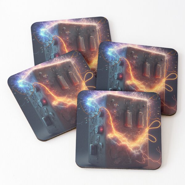Item preview, High Voltage Electric Box  designed and sold by ByDigitalDream.
