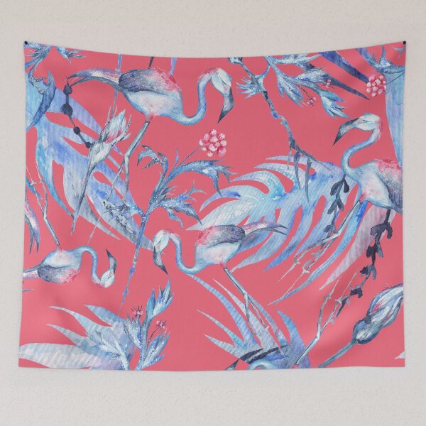 Item preview, Frosty Tropical Pattern designed and sold by stylebytara.