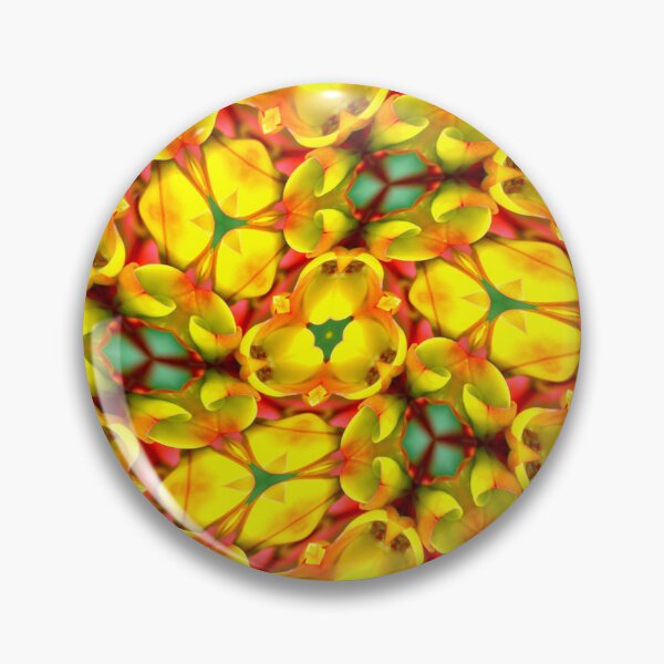 Item preview, Bright Yellow Flower Pattern designed and sold by Patternflower.
