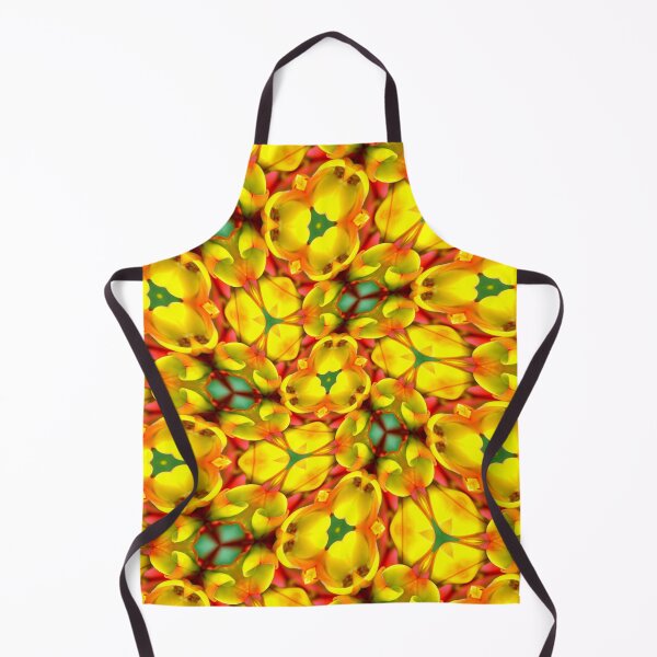 Item preview, Bright Yellow Flower Pattern designed and sold by Patternflower.