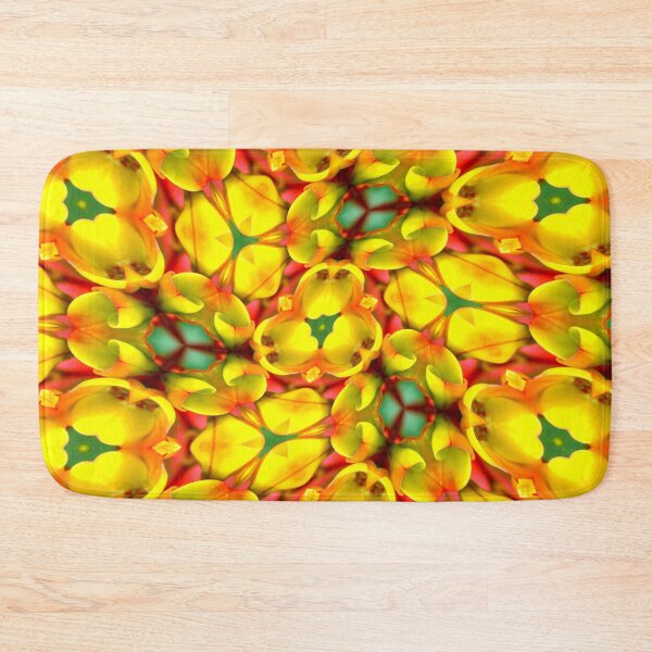 Item preview, Bright Yellow Flower Pattern designed and sold by Patternflower.