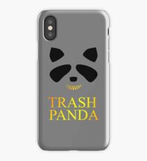 Trash Panda - Gold Letter iPhone Case/Skin