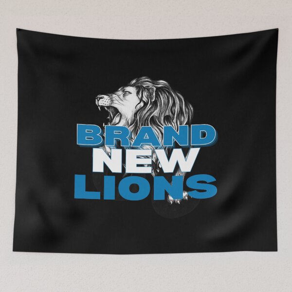Item preview, Brand New Lions - Detroit Lions Fans designed and sold by peacefulcreator.