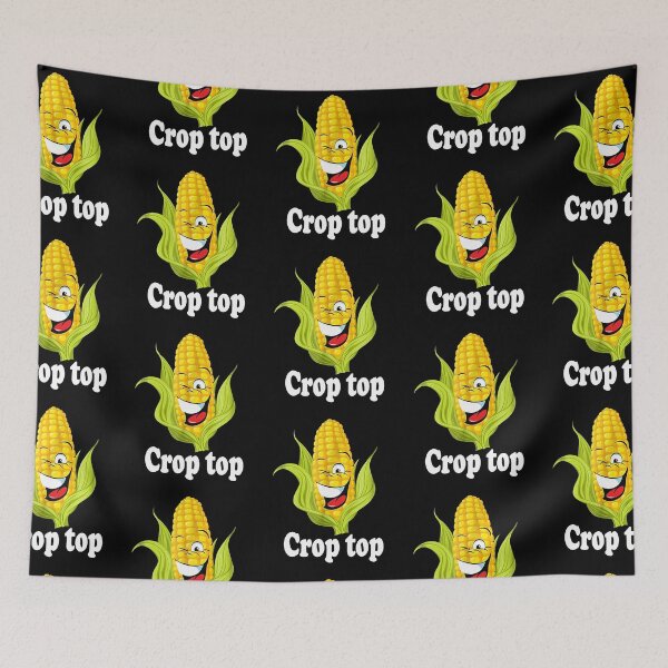 Item preview, Crop Top Corn Awesome Tee For Fun Girls And Boys designed and sold by RyanHolmes16.